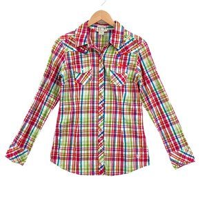 Ariat Fitted Plaid Top